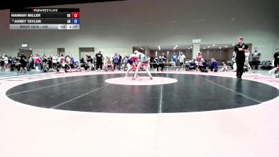 140 lbs Champ. Round 1 - Hannah Miller, OK vs Avrey Taylor, AR