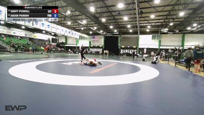 132 kg Round Of 16 - Griff Powell, Izzy Style Wrestling vs Adam Parish, Pinnacle Wrestling Club