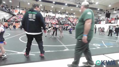 61 lbs Consi Of 8 #2 - Dominic Guerrero, Brushy Wrestling Club vs Tyler Gipson, Brushy Wrestling Club