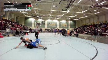 108 lbs Champ. Round 2 - Cash McClurg, Granite Hills vs Zane Deleon, Rancho Bernardo
