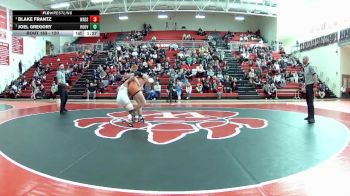 120 lbs 1st Place Match - Blake Frantz, Wadsworth vs Joel Gregory, North Canton (Hoover)