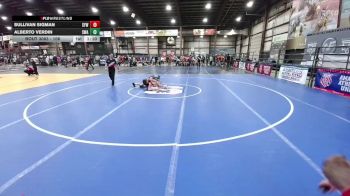 106 lbs Quarterfinal - Alberto Verdin, Southwest Wrestling Academy vs Sullivan Sigman, Sturgis Youth Wrestling
