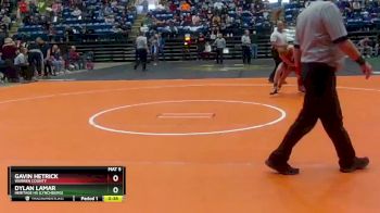 3 - 106 lbs Cons. Semi - Gavin Hetrick, Warren County vs Dylan Lamar, Heritage HS (Lynchburg)