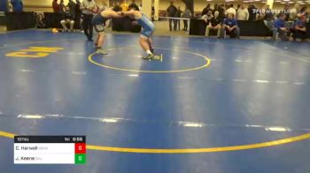 187 lbs Consolation - Crue Harwell, Connellsville vs Jonah Keene, California