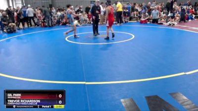 102 lbs Cons. Round 3 - Gil Park, Washington vs Trevor Richardson, FordDynastyWrestlingClub