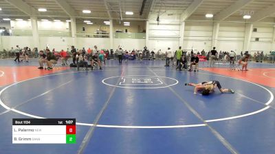 52 lbs Quarterfinal - Levi Palermo, New England Gold WC vs Bryson Grimm, Danbury