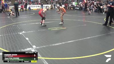 75 lbs Cons. Round 2 - Parker Dixon, Bedford GLWC vs Trayton Moore, Simmons Academy Of Wrestling