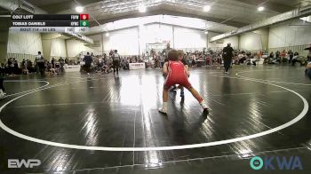 58 lbs Quarterfinal - Colt Lott, Fort Gibson Youth Wrestling vs Tobias Daniels, Hilldale Youth Wrestling Club