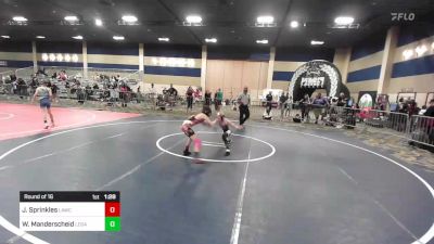 70 lbs Round Of 16 - Jordan Sprinkles, Lawc vs Waylon Manderscheid, Legacy Elite