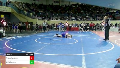 96 lbs Round Of 64 - Ty Yocham, Bristow vs Karson Wilson, Little Axe