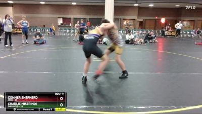 115 lbs Finals (8 Team) - Conner Shepherd, Ares vs Charlie Miserindi, Ohio Gold