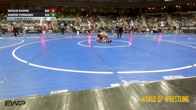 94 lbs Consi Of 8 #1 - NATALIE SHAVER, North Carolina Wrestling Factory vs Harper Formanek, Black Fox Wrestling Academy