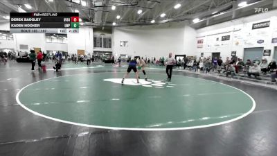 197 lbs Cons. Round 4 - Kaden Hooker, UW-Parkside vs Derek Badgley, Grand Valley State
