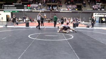 197 lbs Quarterfinal - Alex Hamrick, Brown vs Reid Schroeder, Army