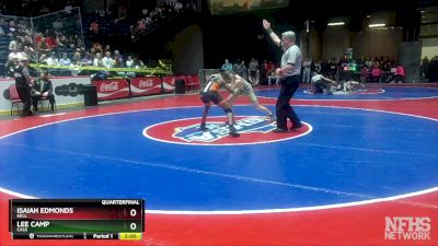 5A-120 lbs Quarterfinal - Lee Camp, Cass vs Isaiah Edmonds, Kell