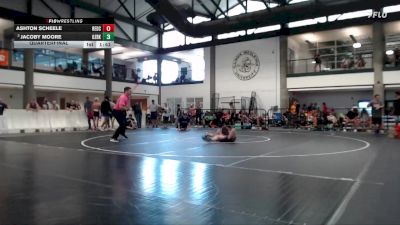 133-137 lbs Quarterfinal - Jacoby Moore, Hobart Wrestling Club vs Ashton Scheele, Askren Wrestling Academy