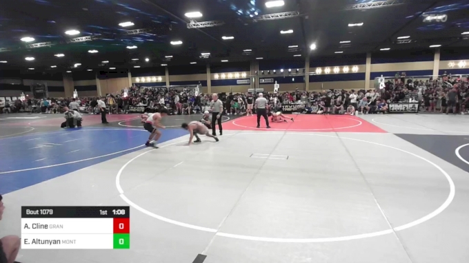 113 lbs Round Of 32 - Abram Cline, Granite WC vs Edmon Altunyan ...