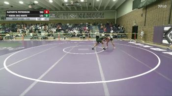 115 lbs Cons. Round 2 - Kiera Big Knife, Lander Valley vs Kathryn Peterson, Thunder Basin