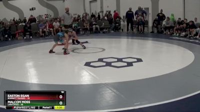 70 lbs Semis & 1st Wrestleback (8 Team) - Malcom Moss, LAW/Crass vs Easton Egan, Burnett Trained