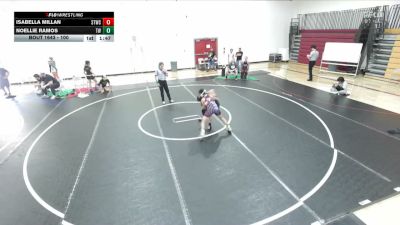 100 lbs Round 5 - Isabella Millan, Grand Terrace vs Noellie Ramos, Threshold WC