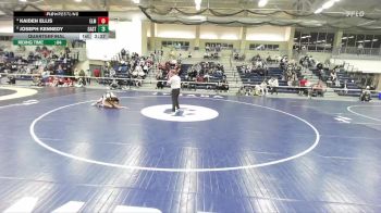 149 lbs Quarterfinal - Joseph Kennedy, Castleton vs Kaiden Ellis, Elmira College