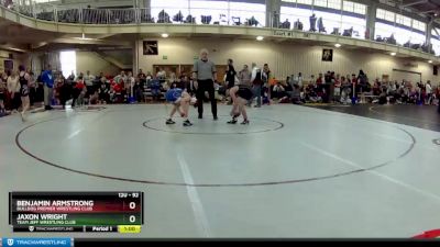 92 lbs Cons. Round 6 - Benjamin Armstrong, Bulldog Premier Wrestling Club vs Jaxon Wright, Team Jeff Wrestling Club