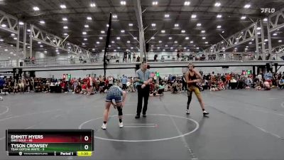 115 lbs Round 1 (8 Team) - Emmitt Myers, Ohio Gold vs Tyson Crowsey, Team Gotcha White