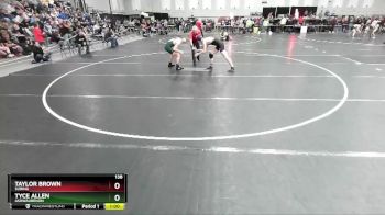 138 lbs Cons. Round 2 - Taylor Brown, Suring vs Tyce Allen, Ashwaubenon