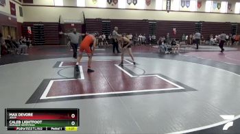 JV-6 lbs 1st Place Match - Caleb Lightfoot, Dubuque Hempstead vs Max Devore, Jesup