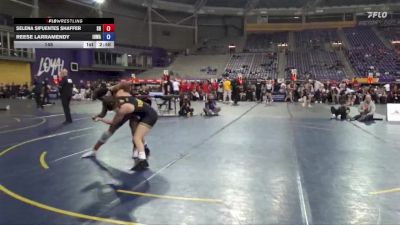 145 lbs Quarters & 1st Wb (16 Team) - Reese Larramendy, Iowa vs Selena Sifuentes Shaffer, Sacred Heart