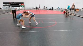 85/92 Round 3 - Bella Galfetti, Carolina Reapers vs Nia Rosales, Cal Grapplers Wrestling Club