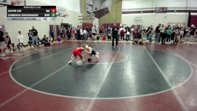 70 lbs Cons. Semis - Jacob Lee, Pinnacle Wrestling Club vs Cameron Grossinger, MN Elite Wrestling Club