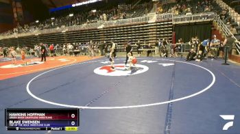 49 lbs 2nd Place Match - Hawkins Hoffman, Green River Grapplers Wrestling vs Blake Swensen, Top Of The Rock Wrestling Club