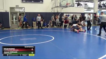 184 lbs Quarterfinal - Rylin Burns, Montana State-Northern vs Isaiah Morales, Menlo (Calif.)