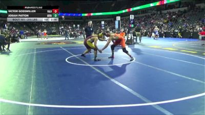 215 lbs Round Of 64 - Victor Gosswiller, Valhalla (SD) vs Josiah Patton, Abraham Lincoln (SF)