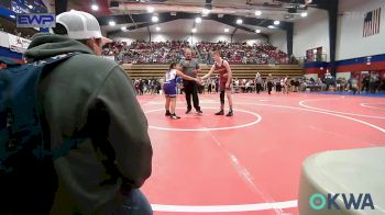 120 lbs Rr Rnd 1 - Will Branchcomb, Warner Eagles Youth Wrestling vs Mary Hawkins, Buck Pride Wrestling