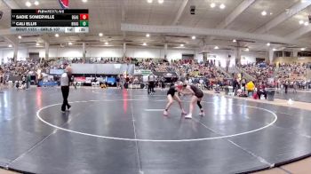 Girls 107 lbs Cons. Round 1 - Cali Ellis, Bradley Central High School vs Sadie Somerville, Bearden High School