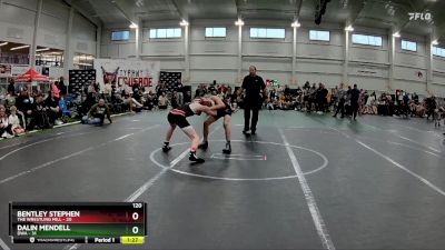 120 lbs Round 9 (10 Team) - Dalin Mendell, DWA vs Bentley Stephen, The Wrestling Mill