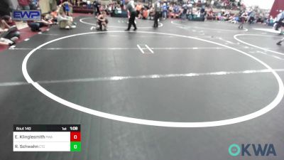 52 lbs Final - Easton Klinglesmith, Perry Wrestling Academy vs Remmi Schwahn, Chandler Takedown Club