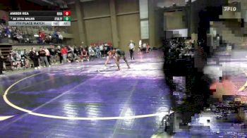 140 lbs 7th Place Match - Amber Rea, Red Oak vs Ja`ziya Miles, Staley