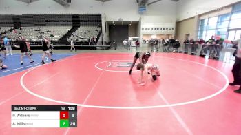 101 lbs Rr Rnd 1 - Parker Withers, Steel Valley Renegades MS Club vs Antonio Mills, Minion Black
