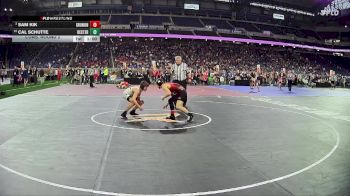 D1-106 lbs Cons. Round 2 - Cal Schutte, Dexter HS vs Sam Kik, Grand Rapids Union