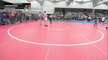 140-H lbs Round Of 64 - Sebastian Santos, MacArthur vs Christopher Cifelli, Olympic