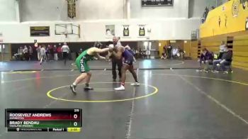 215 lbs Round 1 - Roosevelt Andrews, Barberton vs Brady Bendau, Highland (Medina)