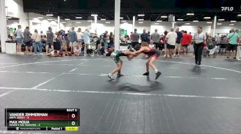 72 lbs Round 2 (6 Team) - Vander Zimmerman, Dirty Jersey vs Max Moua, Moser`s Mat Monster