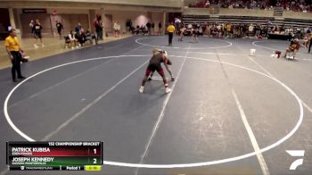 152 Championship Bracket Cons. Round 6 - Joseph Kennedy, Kasson-Mantorville vs Patrick Kubisa, Eden Prairie