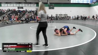 144 lbs Cons. Round 4 - Jace Province, Standfast Wrestling vs Gavin Pedersen, GI Grapplers