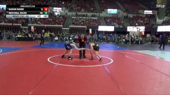 85 lbs Cons. Round 2 - Kason Baier, Team Champs vs Mitchell Hicks, Fergus Wrestling Club