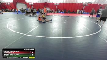 147-148 B Round 3 - Jacob Trepanier, Oconto Falls vs Wyatt Tuntland, Canton C-Hawks