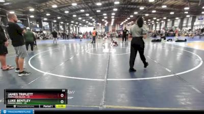 88 lbs Rd# 4- 2:00pm Friday Final Pool - Luke Bentley, Minion Green vs James Triplett, Maryland BLACK